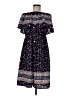 Style&Co Paisley Blue Casual Dress Size M - photo 1