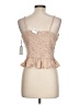 Japna 100% Rayon Tan Sleeveless Blouse Size L - photo 2