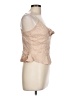 Japna 100% Rayon Tan Sleeveless Blouse Size L - photo 4