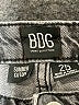 BDG 100% Baumwolle Stars Gray Denim Shorts Size 25 waist - photo 3