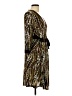 AA Studio AA Print Brown Casual Dress Size 10 - photo 4