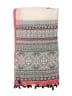 Unbranded Red Ivory Scarf One size - photo 2