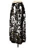 Rachel Parcell Metallic Silver Formal Skirt Size 4 - photo 2