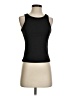 Unbranded 100% Polyester Black Sleeveless Top Size S - photo 1