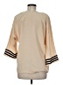 Unbranded Tan 3/4 Sleeve Top Size M - photo 2