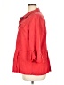 MULTIPLES 100% Lyocell Red 3/4 Sleeve Button-Down Shirt Size 1X - photo 5