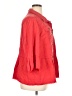 MULTIPLES 100% Lyocell Red 3/4 Sleeve Button-Down Shirt Size 1X - photo 4
