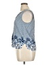 Max Studio 100% Rayon Blue Sleeveless Blouse Size XL - photo 5