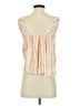 HD in Paris 100% Polyester Ivory Sleeveless Blouse Size 0 - photo 2