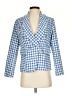Aqua 100% Polyester Houndstooth Blue Blazer Size S - photo 1