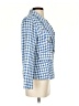 Aqua 100% Polyester Houndstooth Blue Blazer Size S - photo 4