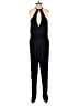 Lavender Brown Solid Black Jumpsuit Size S - photo 2