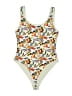 Forever 21 Graphic Ivory One Piece Swimsuit Size M - photo 1