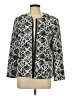 Kasper Print Silver Blazer Size 12 - photo 1