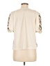 Cotélac 100% Polyester Tan Short Sleeve Polo Size Med (2) - photo 2