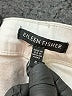 Eileen Fisher Chevron-herringbone Ivory Jeans Size 8 - photo 7