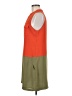 Tinley Road 100% Polyester Color Block Orange Casual Dress Size M - photo 5
