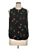 Old Navy 100% Rayon Black Sleeveless Blouse Size XL - photo 1
