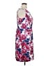 Talbots 100% Polyester Floral Pink Cocktail Dress Size 16 - photo 4
