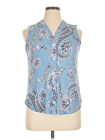 Amana Sleeveless Blouse (view 1)