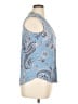 Amana Blue Sleeveless Blouse Size XL - photo 4