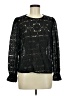 Unbranded Black Long Sleeve Blouse Size M (estimated) - photo 1