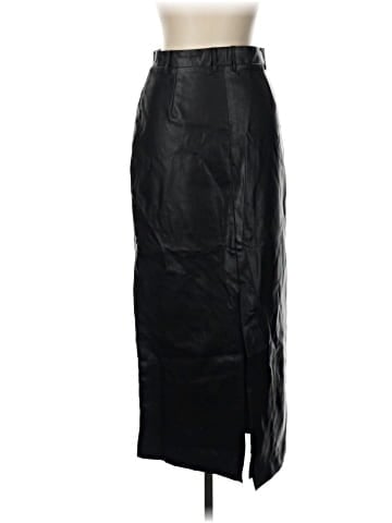 Pixie Market Faux Leather Skirt (view 2)