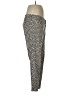 Charlie Print Ivory Casual Pants Size 8 - photo 4