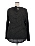 LC Lauren Conrad Black Long Sleeve Top Size XXL - photo 2
