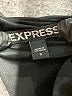 Express 100% Polyester Solid Black Cocktail Dress Size 0 - photo 7