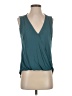 Veronica M. Teal Sleeveless Blouse Size XS - photo 1