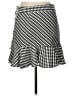 Veronica Beard Checkered-gingham Black Casual Skirt Size 10 - photo 2