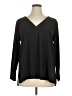 ADAY Black Long Sleeve Blouse Size XL - photo 1