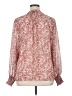 Torrid Floral Pink Long Sleeve Blouse Size 1X Plus (1) - photo 2
