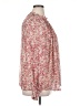 Torrid Floral Pink Long Sleeve Blouse Size 1X Plus (1) - photo 4