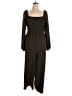 Dokotoo 100% Polyester Solid Brown Green Jumpsuit Size XXL - photo 1
