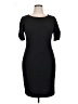 DKNY Solid Black Cocktail Dress Size 14 - photo 1