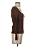 Pumiey Brown Long Sleeve Top Size S - photo 4