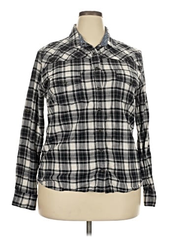 Jachs Girlfriend Long Sleeve Button-Down Shirt (view 1)