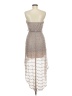 Papaya 100% Polyester Gray Cocktail Dress Size M - photo 2