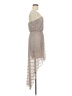 Papaya 100% Polyester Gray Cocktail Dress Size M - photo 4