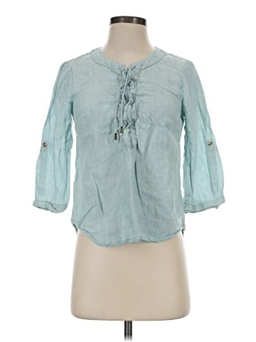Maeve by Anthropologie 3/4 Sleeve Blouse (view 1)