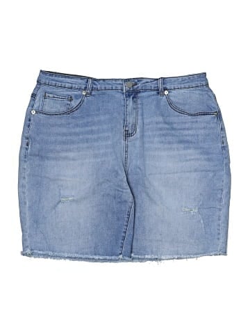 K. Jordan Denim Shorts (view 1)