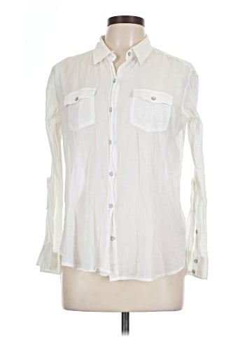Dalia Collection Long Sleeve Button-Down Shirt (view 1)