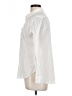 Dalia Collection 100% Cotton Ivory Long Sleeve Button-Down Shirt Size L - photo 5