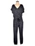 Gap Tweed Gray Blue Jumpsuit Size M - photo 1