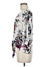 LUQ 100% Rayon White 3/4 Sleeve Blouse Size M - photo 5