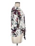LUQ 100% Rayon White 3/4 Sleeve Blouse Size M - photo 4