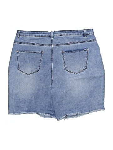 K. Jordan Denim Shorts (view 2)