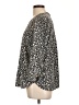 MICHAEL Michael Kors 100% Polyester Black 3/4 Sleeve Blouse Size L - photo 5